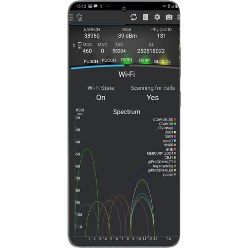Tems&Nemo samsung Galaxy S20+ G986U tems pocket 5G ,VOLTE、4×4MIMO test phone