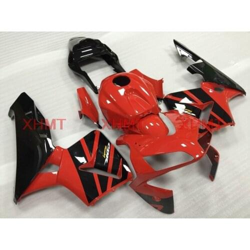 For CBR600 RR 2003 - 2004 Plastic Fairings CBR 600 RR 2004 Fairings CBR 600 RR 03 Red Black Abs Fairing