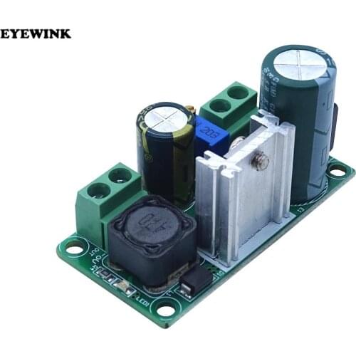 LM2596HV AC/DC to DC Buck Step Down Converter Module 3v 3.3V 5V 6V 9V 12V 15V 24V DC 5V-50V Adjustable Step-Down 3A Power Supply