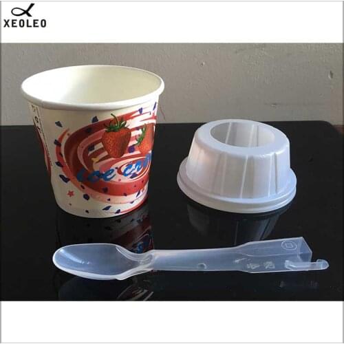 XEOLEO MC Flurry Ice cream Cup/lid/Spoon 1000 set