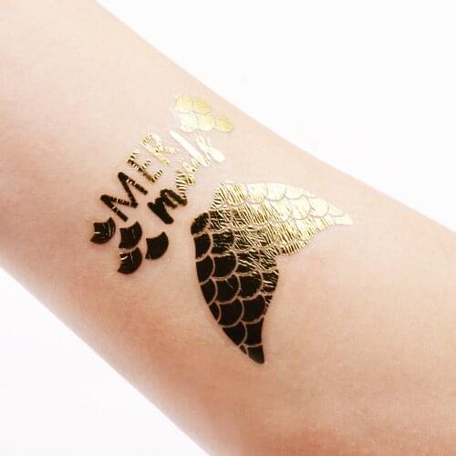 Bridal party decoration team bridal tattoo sticker wedding body art Bachelorette party Mermaid,flamingo,unicorn tattoo sticker