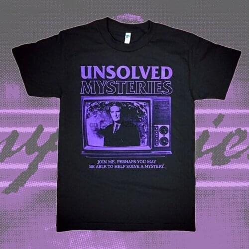 Unsolved Robert Stack T Shirt