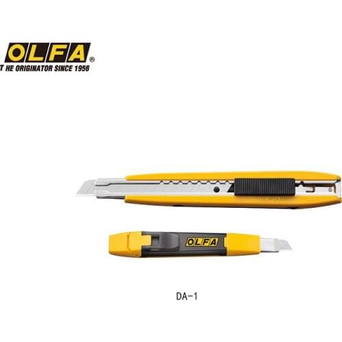 OLFA Japan imported self-locking utility knife with broken storage box 9mm, 18mm knife DA-1, DL-1