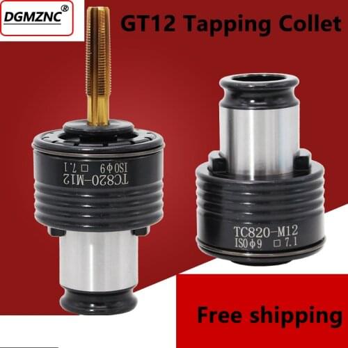 Tapping chuck collet GT12 M3 M4 M5 M6 M8 M10 M12 M14 M16 overload protection holder taps collets for Drill Machine