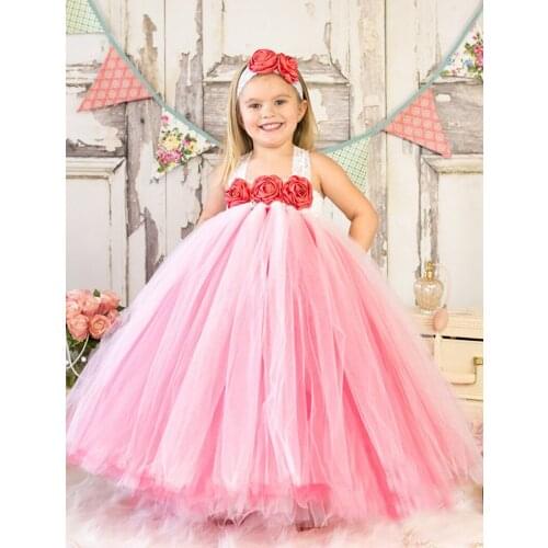 Girls Tutu Dress Princess Dress Girls Birthday Party Dress long dress