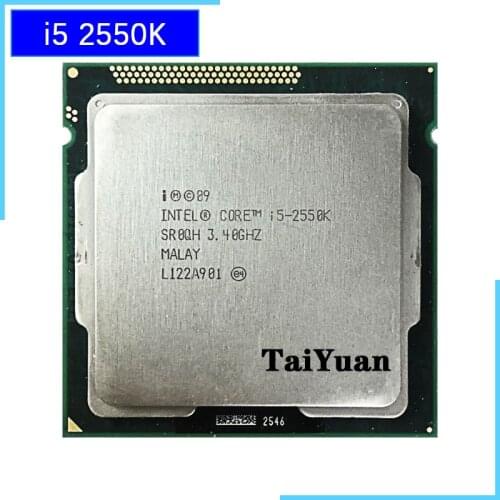 Intel Core i5-2550K i5 2550K 3.4 GHz Quad-Core CPU Processor 6M 95W LGA 1155