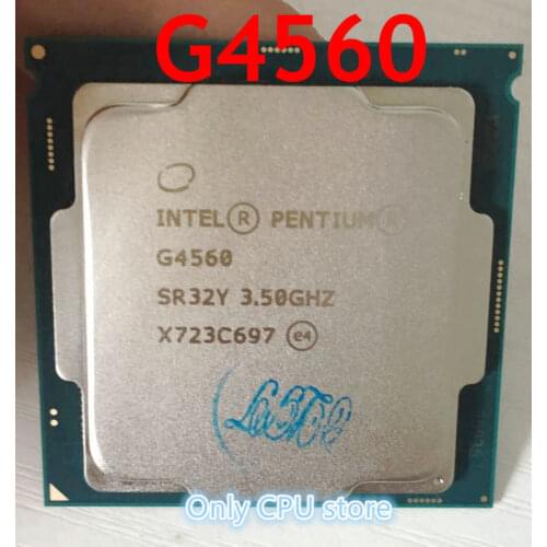 Intel Pentium G4560 Processor 3MB Cache 3.50GHz LGA1151 Dual Core Desktop PC CPU