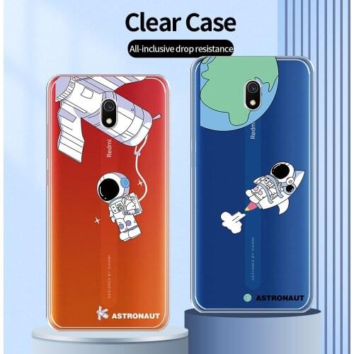 For Xiaomi Redmi 8 Case Clear Case For Redmi 8A Transparent Protective Cover For Redmi 8 Soft TPU Phone Shell on Xiaomi Redmi 8A