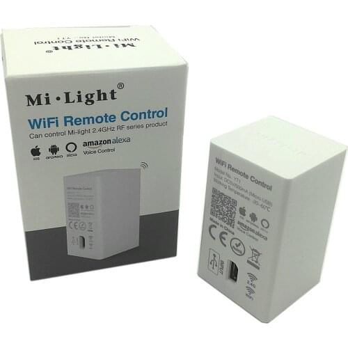 Milight YT1 WiFi Remote Control,Mi-Light 2.4GHz RF Series Product Smartphone App WiFi Wireless Control DC5V/500mA(Micro USB)