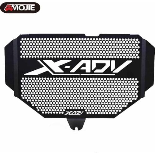 With X-ADV Logo For HONDA X-ADV XADV X ADV 750 2021 Motorcycle Parts Radiator Guard Grille Protection Water Tank Guard X-ADV750