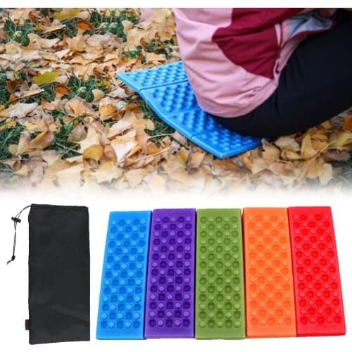 Foldable Outdoor Camping Hiking Moisture-proof Picnic Mat Butt Mat Moisture-proof Pad Seat XPE Cushion Portable Chair Mat