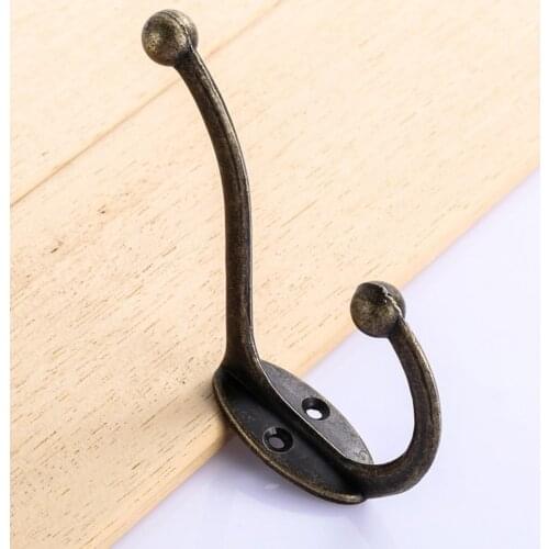 Vintage Bronze Wall Hook Coat Rack Bag Towel Hooks Hat Hanging Hanger Home Kitchen Door Holder Bathroom Accessories