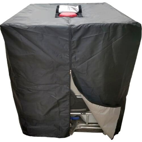 1000L IBC Ton Barrel Protective Cover Waterproof Dustproof Rainwater Tank Container Sunscreen Shade 210D Outdoor Cover