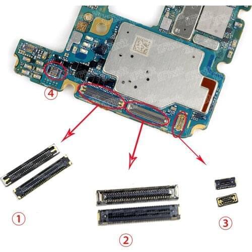 10pcs/lot LCD FPC Plug Main Board PCB Connector mainboard flex connector USB board battery plug For Samsung Galaxy S20 G981