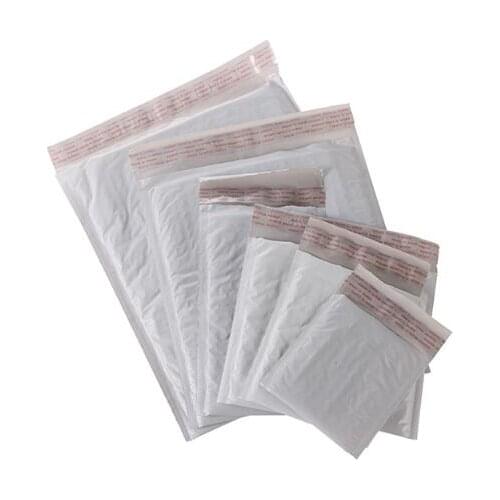 50pcs/lot 20*25cm Shock shrink packaging bubble film film bubble envelopes bag white international express small bags 20x25cm