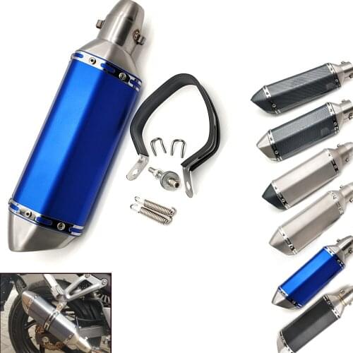 51MM Universal Motorcycle modified exhaust pipe muffler Exhaust System For Honda cb 190r 400 1000r cbf 1000 600 600f cbr 600 f