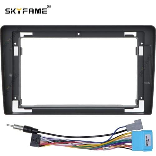 SKYFAME Car Frame Cable For SUZUKI Swift Cultus Esteem antelope 2004-2013 Android Big Screen Dask Kit Fascia Frame Line
