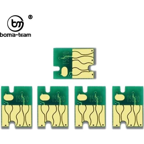 T5820 D700 DX100 Maintenance Box Chip or Cartridges Chips For Epson surelab D700 SL-D700 FUJI DX100 fujifilm DX100 Printers