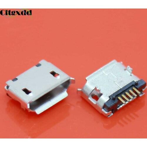 Cltgxdd Type B Micro USB Female Connector Jack Port Socket Connector for Nokia 5800 E71 OPPO X907 Gionee Tablet Tail Plug