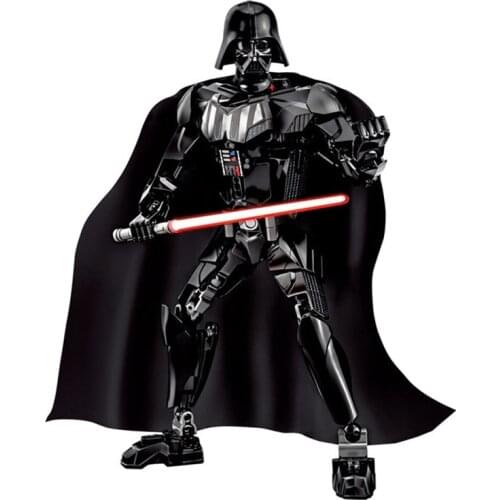Disney Star Wars Stormtrooper Darth Vader Boba Jango Fett Kylo Ren Chewbacca General Grievou Action Figure Toy For Kid