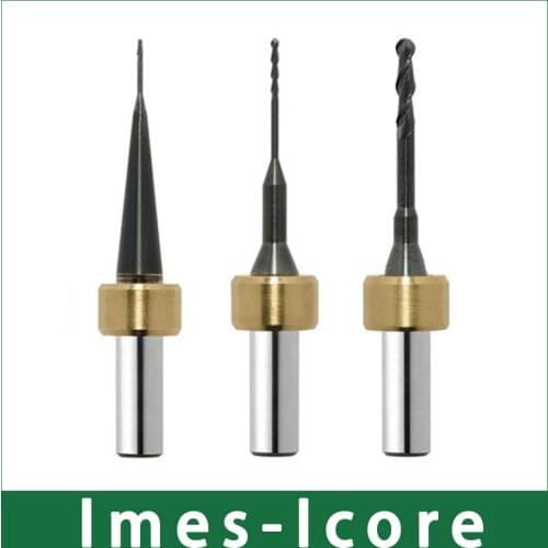 Imes-Icore 350i Milling Tools with DLC Coat for Zirconia, Wax 6mm Shank