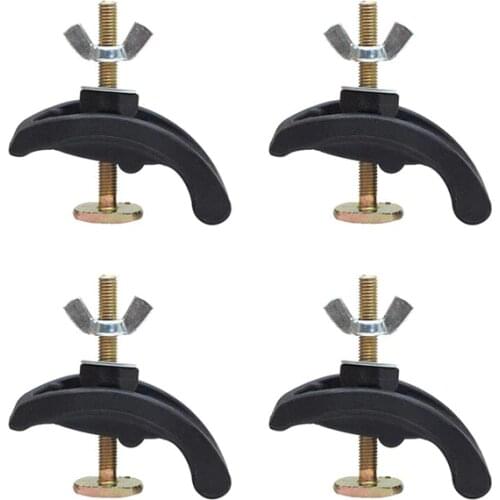 4Pcs CNC Engraving Machine Press Plate Clamp Fixture for T-Slot Working Table