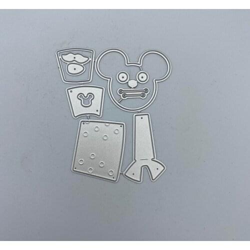 Popcorn bucket gift Metal Cutting Dies Stencil Scrapbooking Photo Album Card Paper Embossing Craft DIY Cutting Dies