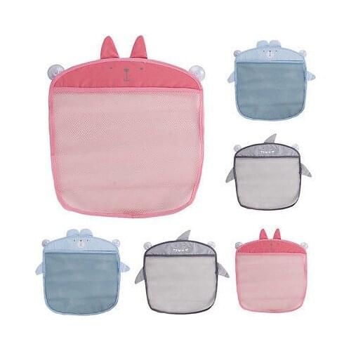 1pc Wall Hanging Kitchen Bathroom Storage Bags Knitted Net Mesh Bag Baby Bath Toys Make Up Organizer Container