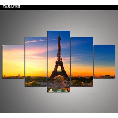 Op de muur HD print olieverf Film modulaire foto Scenery poster kind room decor woondecoratie 5 stks canvas art z339