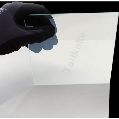 Professional Teleprompter Glass Imported 2mm Spectroscope Ultra-thin Film Transparent Glass Without Ghosting