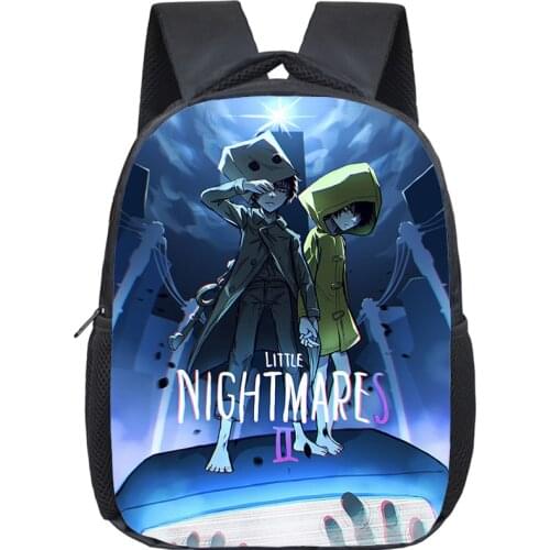 Little Nightmares Backpack Kids Kindergarten Bag Bookbag Boys Girls Mochila Children Daily Knapsack Baby Toddler Mini Rucksack