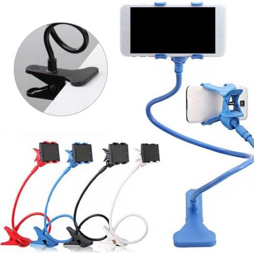 Universal Cell Phone Holder Flexible Adjustable Mobile Phone Clip Lazy Holder Bed Desktop Mount Bracket Smartphone Stand