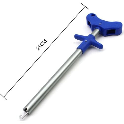 Portable Fishing Hook Remover 25cm Aluminum Hook Disgorger Fishing tools Remove the hook Fishing Tackle