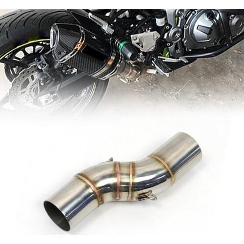 For Benelli 502X Motorcycle Exhaust Pipe Slip on Mid Middle Link Pipe Connection Adapter Motorcycle Exhaust Escape Accessories
