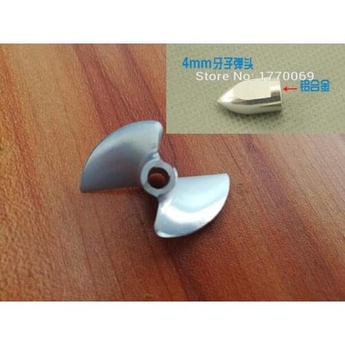 Feilun FT011 RC Boat Spare Parts Upgrade CNC metal propeller + alloy bullet