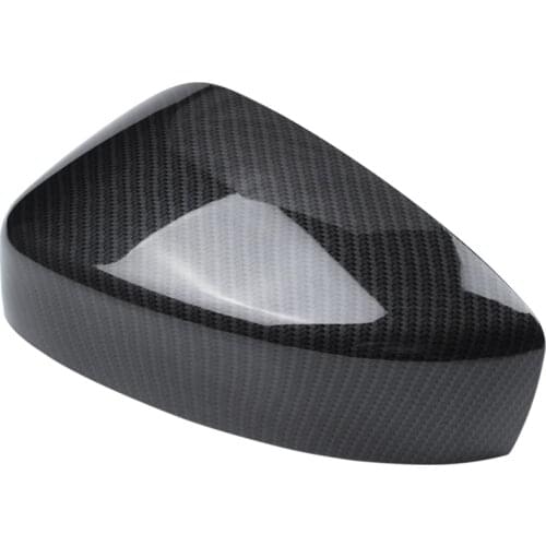 NEW-1Pair For Mazda Cx-5 Cx5 17-18 Car Rearview Mirror Abs Carbon Fiber Color Door Wing Mirror Cover Shell