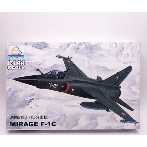 1: 144 France Mirage F-1C Fighter Modern Military Aircraft Assembled Model