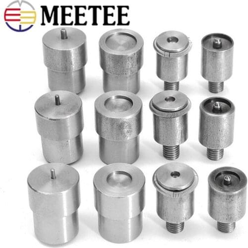 1Set Hand Pressing Machine Tools for 655/633/831# Snap Buttons Replacement Mold Spare Parts Snap Fastener DIY Dies