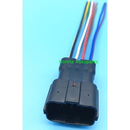 Free Shipping 8Pin male waterproof plug auto electrical wiring harness connector socket for car MG640341 7222-7484-40