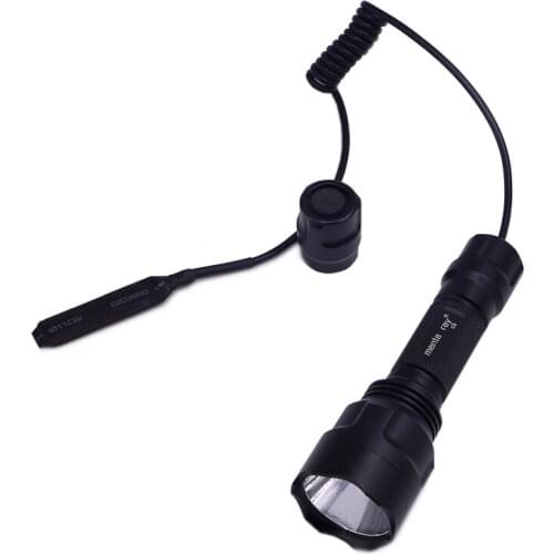 C8 XP-E2 Red 650nm 320 Lumens Camping Green Blue light lamp Hunting LED Flashlight power 1x18650