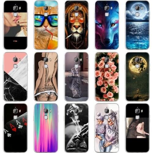 For LeEco Le Max 2 Case 5.7" Cute Cartoon Painted Phone Cover For Letv LeEco Le Max 2 Soft Silicone Capinha LeEco Le Max2