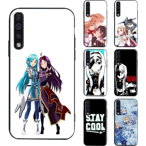 Alicization Sword Art Online Phone Case For Samsung A71 A51 A31 A11 A21S A20e A70 A50 A40 A10 A20 S A12 A32 A42 A52 A72