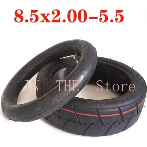 Coolride 8.5x2.00-5.5 Inner and Outer Tires Electric Scooter Millet Scooter Thickened Wheel CST New Tires for Halten Rs-01 Pro