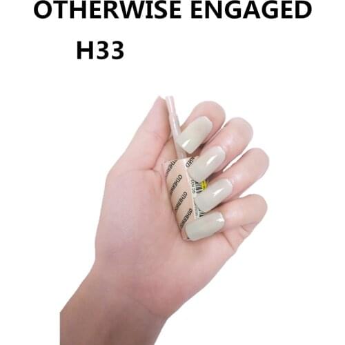H33 Otherwise Engaged 15ml UV LED Gel Polish Vernis Permanent Lasting Shine opies Nail Art (need lamp dry)
