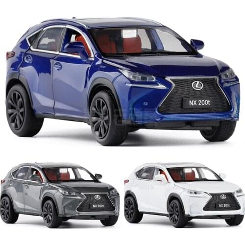 Exquisite gift 1:32 NX200T luxury SUV alloy model,simulation die-cast metal sound and light back force model,free shipping