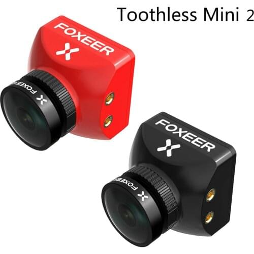 Foxeer Toothless Mini 2 CMOS 1/2 2.1mm 1200TVL PAL NTSC 4:3 16:9 FPV Camera w/ OSD 4.6-20V Natural Image For RC FPV Racing Drone