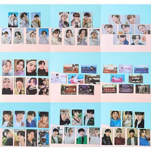 KPOP Bangtan Boys BE CARDS FLO Winter Flower Same 2020 Members LOMO Cards Premium Photos
