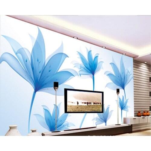 Custom Nature wallpaper,Fantasy Flowers,3D photo mural for living room bedroom TV backdrop waterproof papel de parede