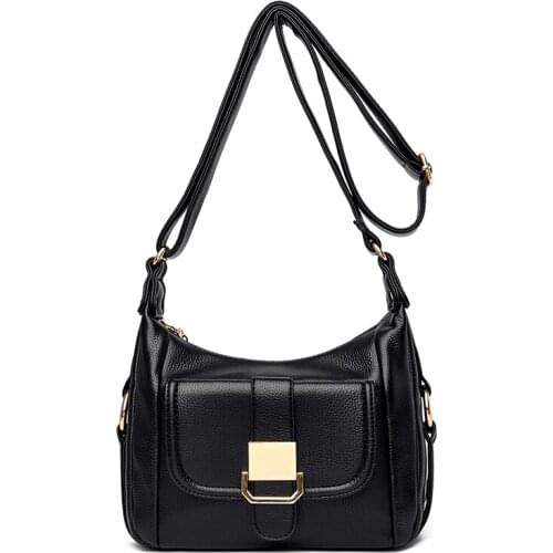 New Fashion Women Small Pu Leather Handbags Shoulder Bags Designer Ladies Crossbody Bags for Women Casual Female Messenger Bag