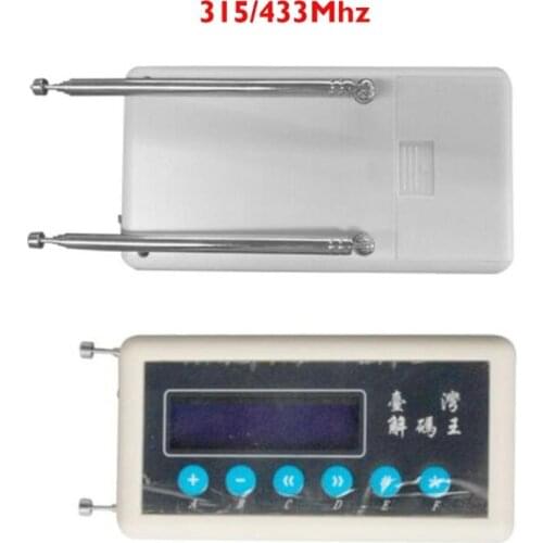 New 433Mhz Remote Control Code Scanner Codes Detector Key Copier 315Mhz 433 Mhz Auto Key Programmer PLC fake rolling code(5326)